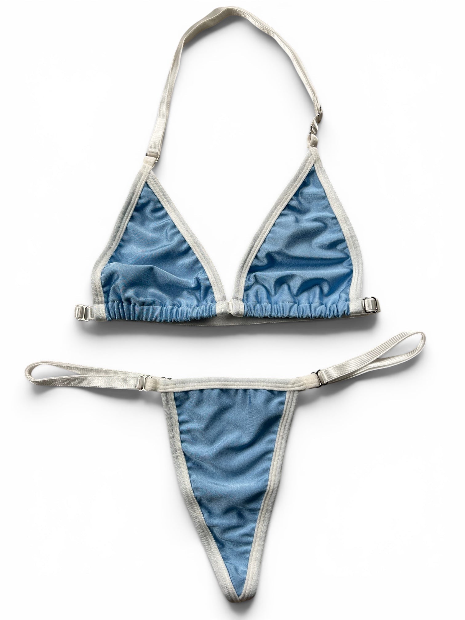 SUN KISSED TANNING BIKINI SET - COASTAL SKY - Berry Beachy Swimwear