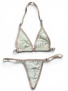 SUN KISSED TANNING BIKINI SET - COCONUT CREAM - Berry Beachy Swimwear