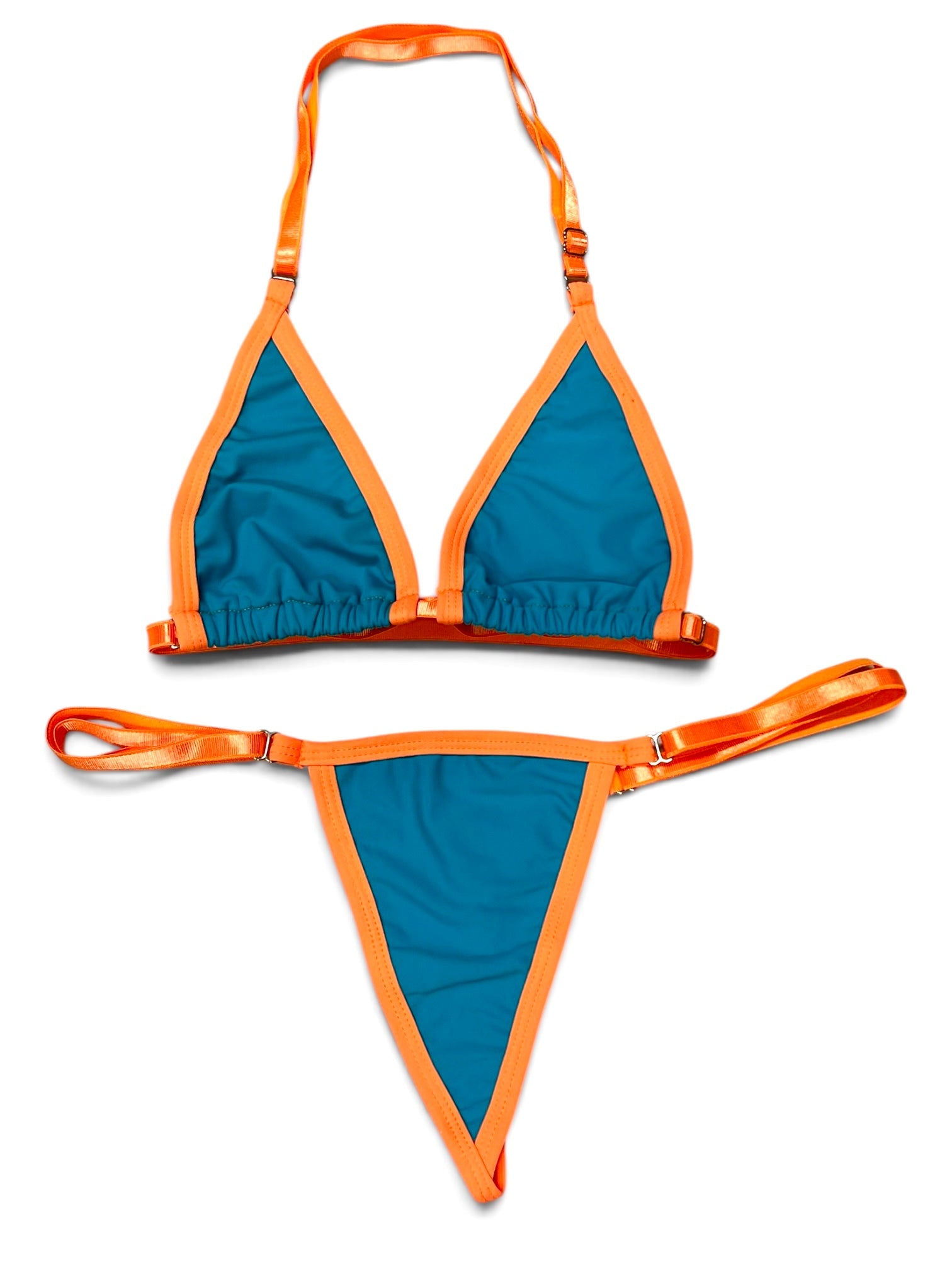 SUN KISSED TANNING BIKINI SET - CORAL REEF - Berry Beachy Swimwear