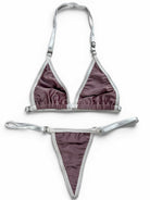 SUN KISSED TANNING BIKINI SET - DUSTY MAUVE - Berry Beachy Swimwear