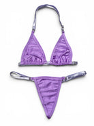 SUN KISSED TANNING BIKINI SET - LAVENDER SKIES - Berry Beachy Swimwear