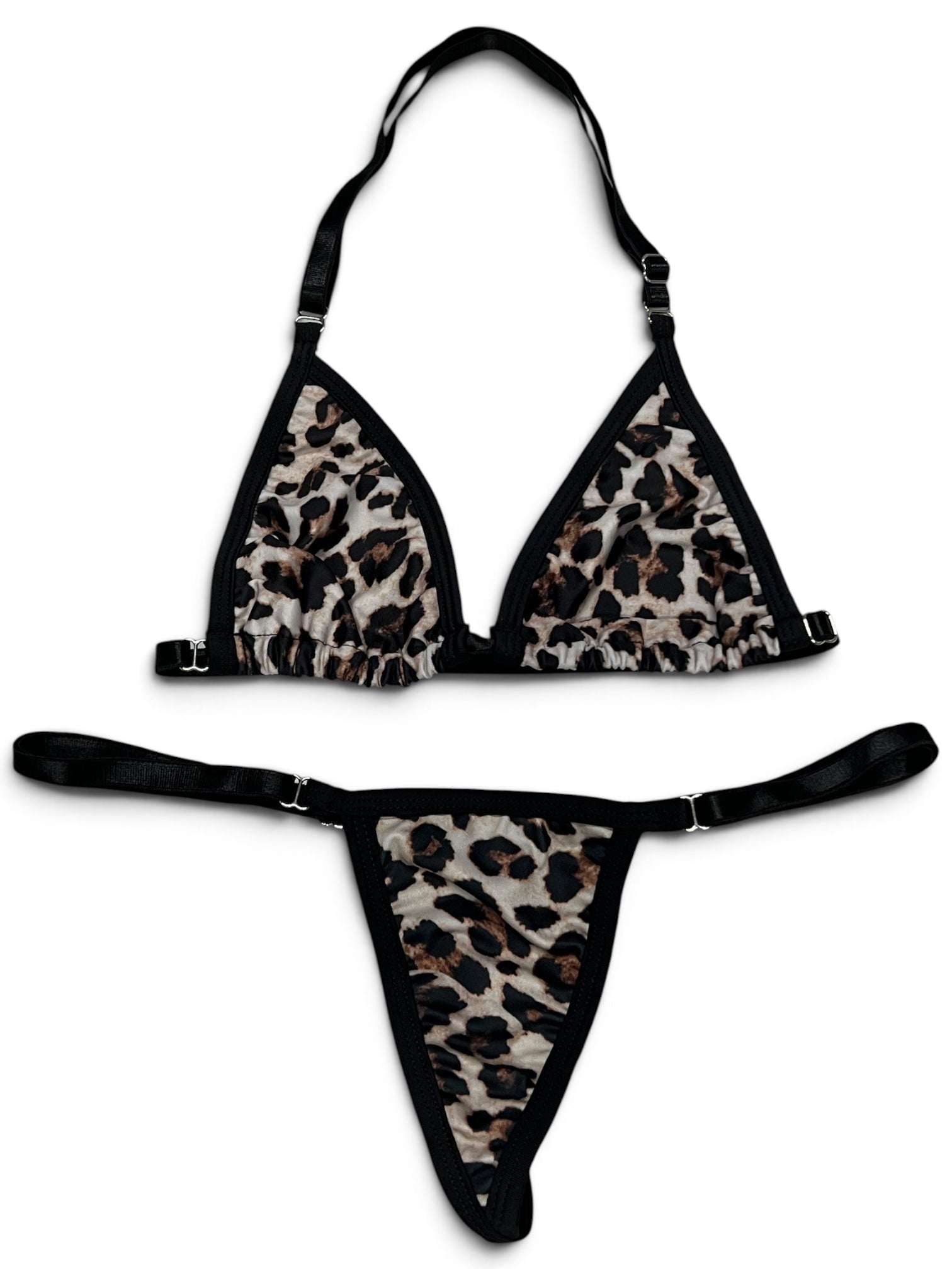 SUN KISSED TANNING BIKINI SET - MOON LEOPARD - Berry Beachy Swimwear
