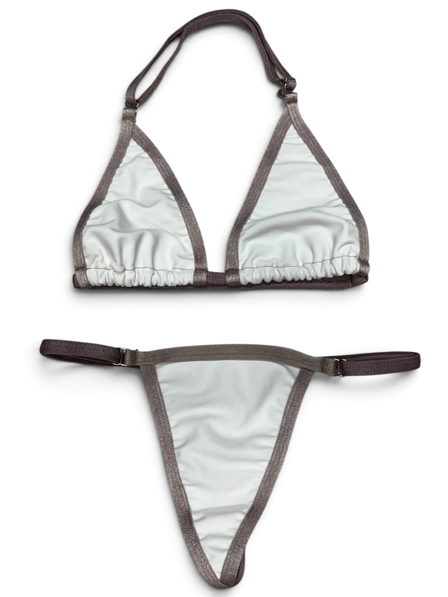 SUN KISSED TANNING BIKINI SET - MOON MIST - Berry Beachy Swimwear