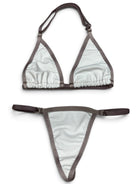 SUN KISSED TANNING BIKINI SET - MOON MIST - Berry Beachy Swimwear