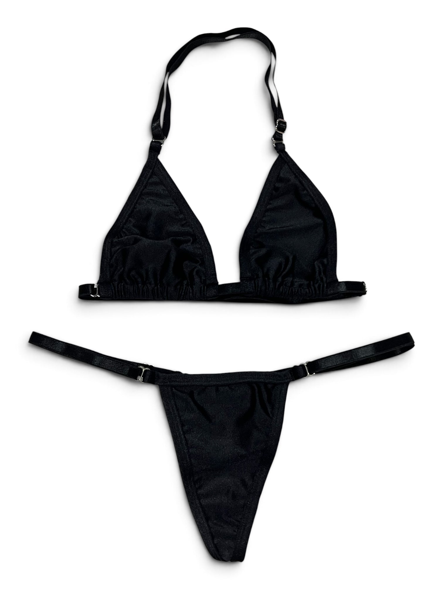 SUN KISSED TANNING BIKINI SET - ONYX - Berry Beachy Swimwear