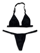 SUN KISSED TANNING BIKINI SET - ONYX - Berry Beachy Swimwear