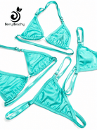 SUN KISSED TANNING BIKINI SET - SEA GLASS - Berry Beachy Swimwear