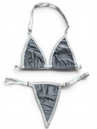 SUN KISSED TANNING BIKINI SET - SILVER TIDE - Berry Beachy Swimwear