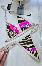 SUN KISSED TANNING BIKINI SET - WILD ORCHID - Berry Beachy Swimwear
