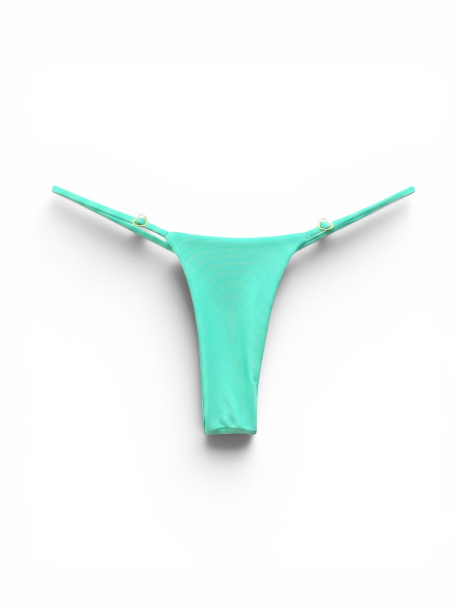 SWEETHEART THONG BOTTOM - SEA FOAM GREEN - Berry Beachy Swimwear