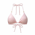SWEETHEART TRIANGLE TOP - SHEER PINK - Berry Beachy Swimwear