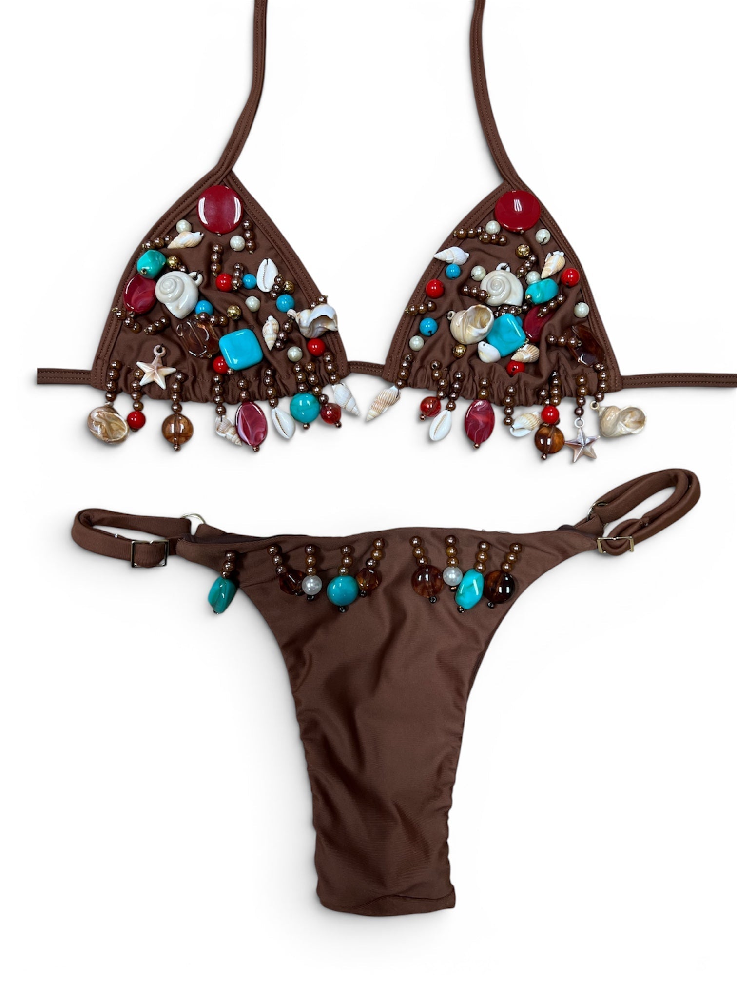 TESORO DEL MAR SET- COCOA - Berry Beachy Swimwear