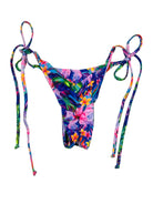 TROPICANA BLISS CHEEKY SCRUNCH BOTTOM - Berry Beachy Swimwear