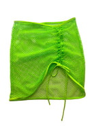 TULUM NEON SKIRT - NEON GREEN - Berry Beachy Swimwear