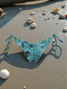 VIPER CHEEKY SCRUNCH BOTTOM - TEAL - Berry Beachy Swimwear