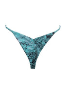 VIPER MINIMAL BOTTOM - TEAL - Berry Beachy Swimwear