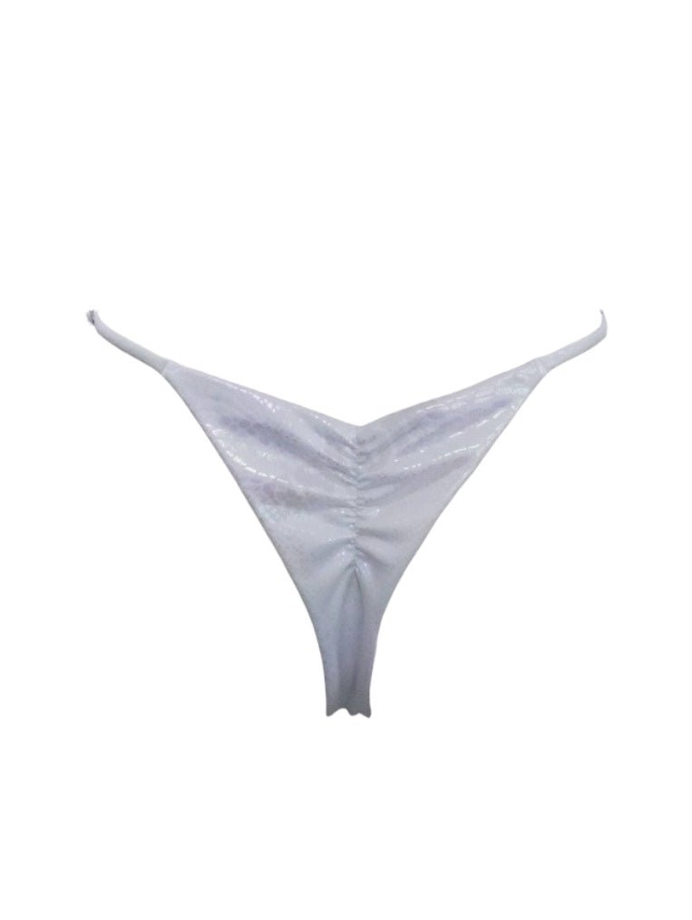 VIPER MINIMAL BOTTOM - WHITE - Berry Beachy Swimwear