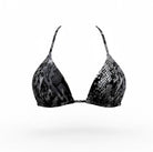 VIPER TRIANGLE TOP - BLACK - Berry Beachy Swimwear