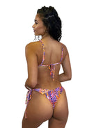 ZIGGY CHEEKY SCRUNCH BOTTOM - Berry Beachy Swimwear