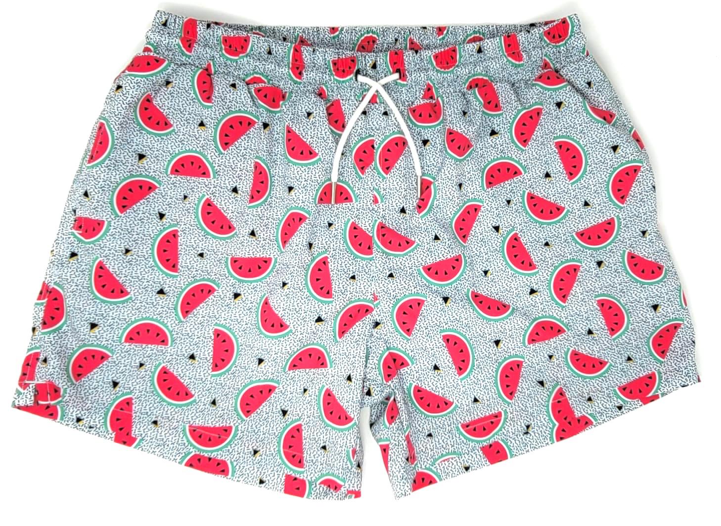 RETRO MELON MEN TRUNKS 5.5" & 7.5" STRETCH