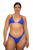 JUICY SCRUNCHIE V BOTTOM - BLUE RAZZ