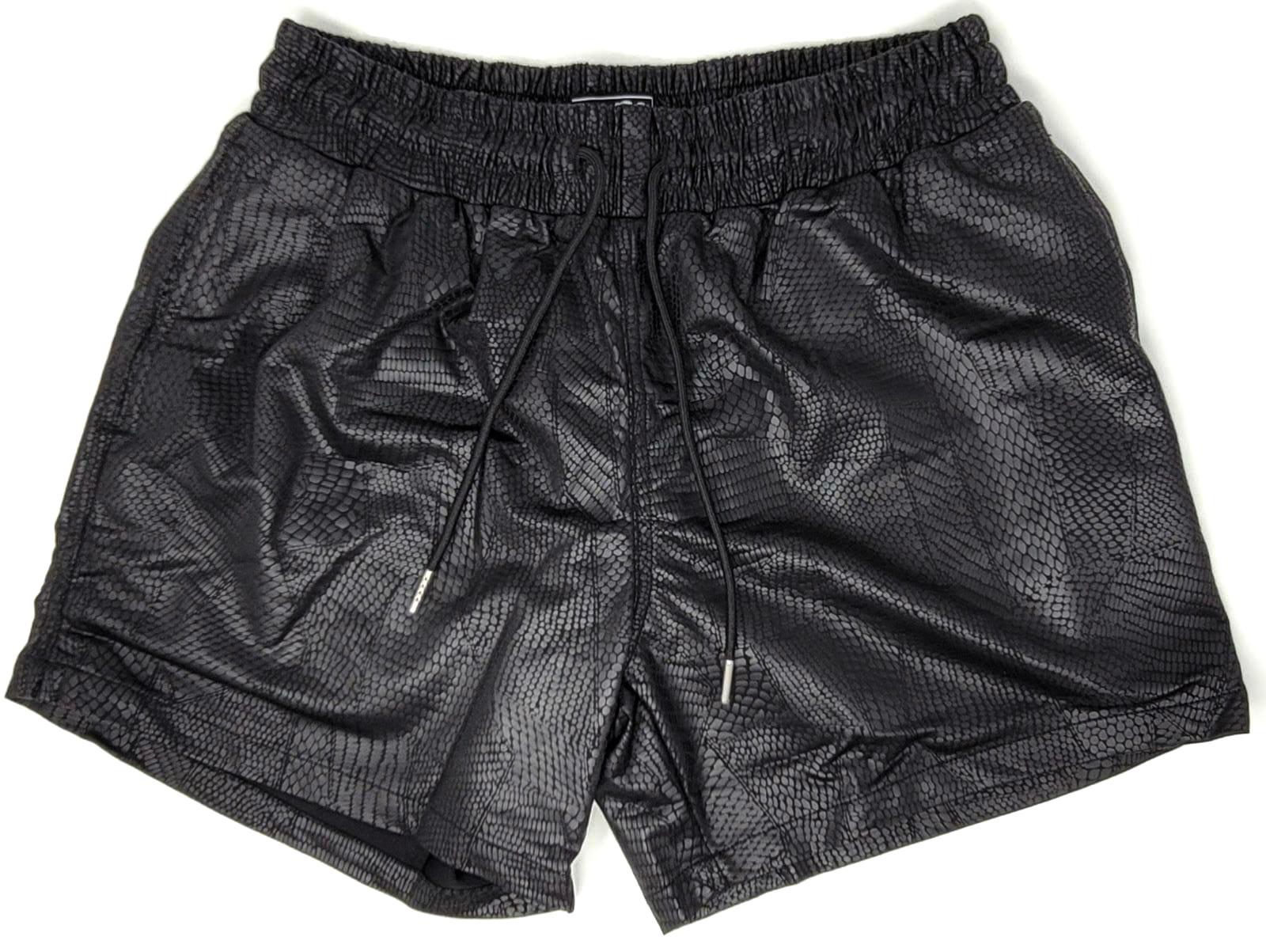 ONYX MEN TRUNKS 5.5" & 7.5" STRETCH- MATTE SNAKE