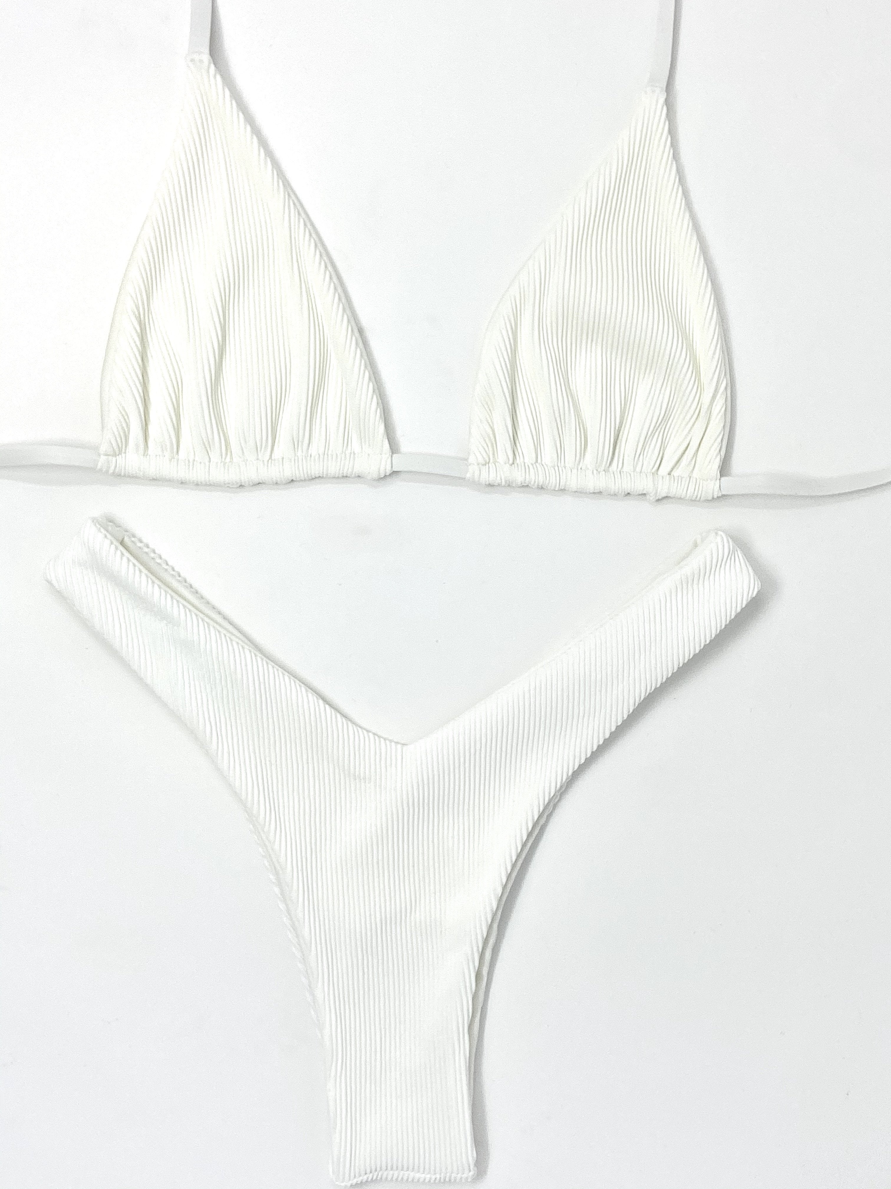 ARISTA Y CUT BOTTOM - RIBBED IVORY