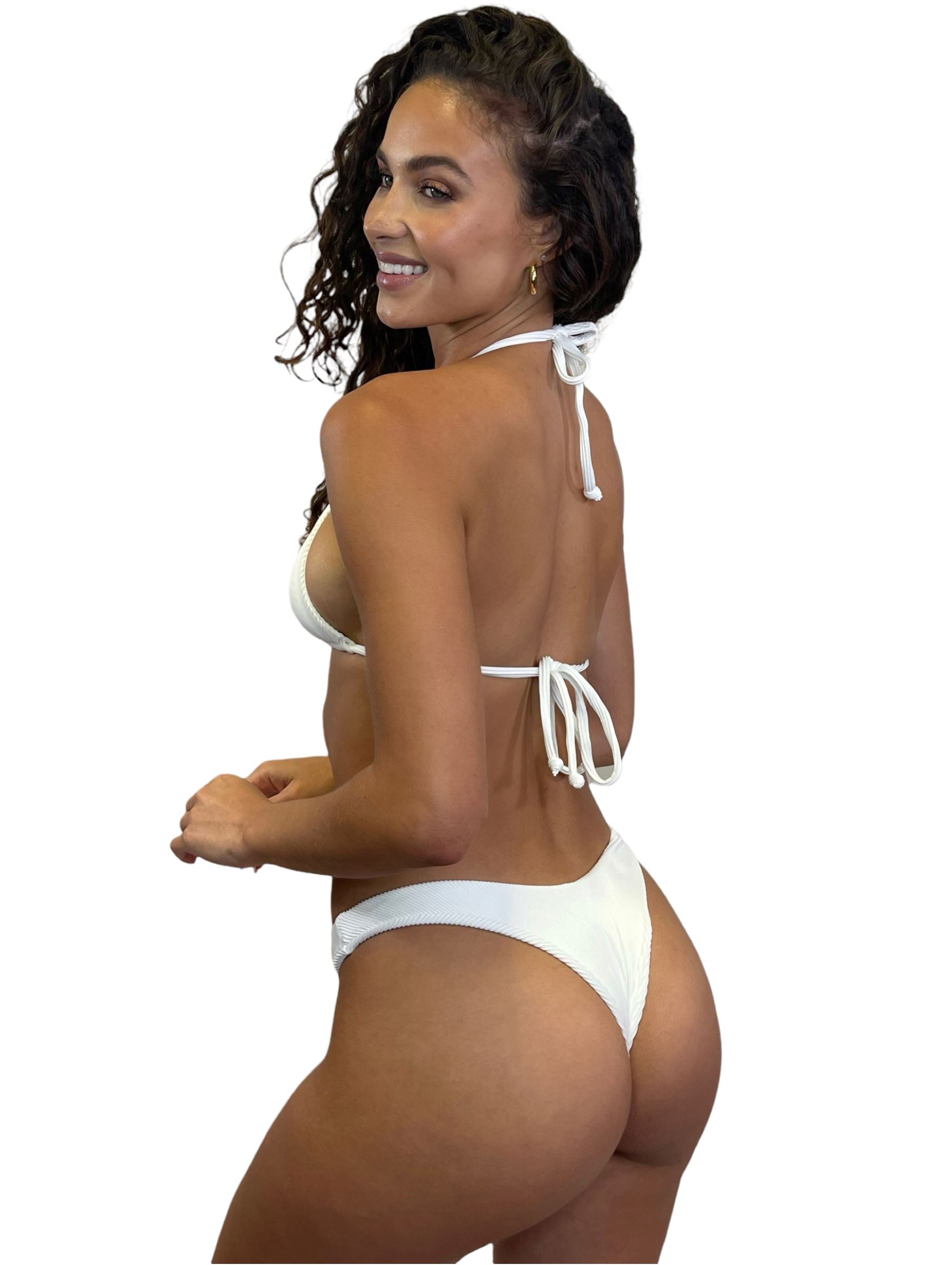 ARISTA Y CUT BOTTOM - RIBBED IVORY