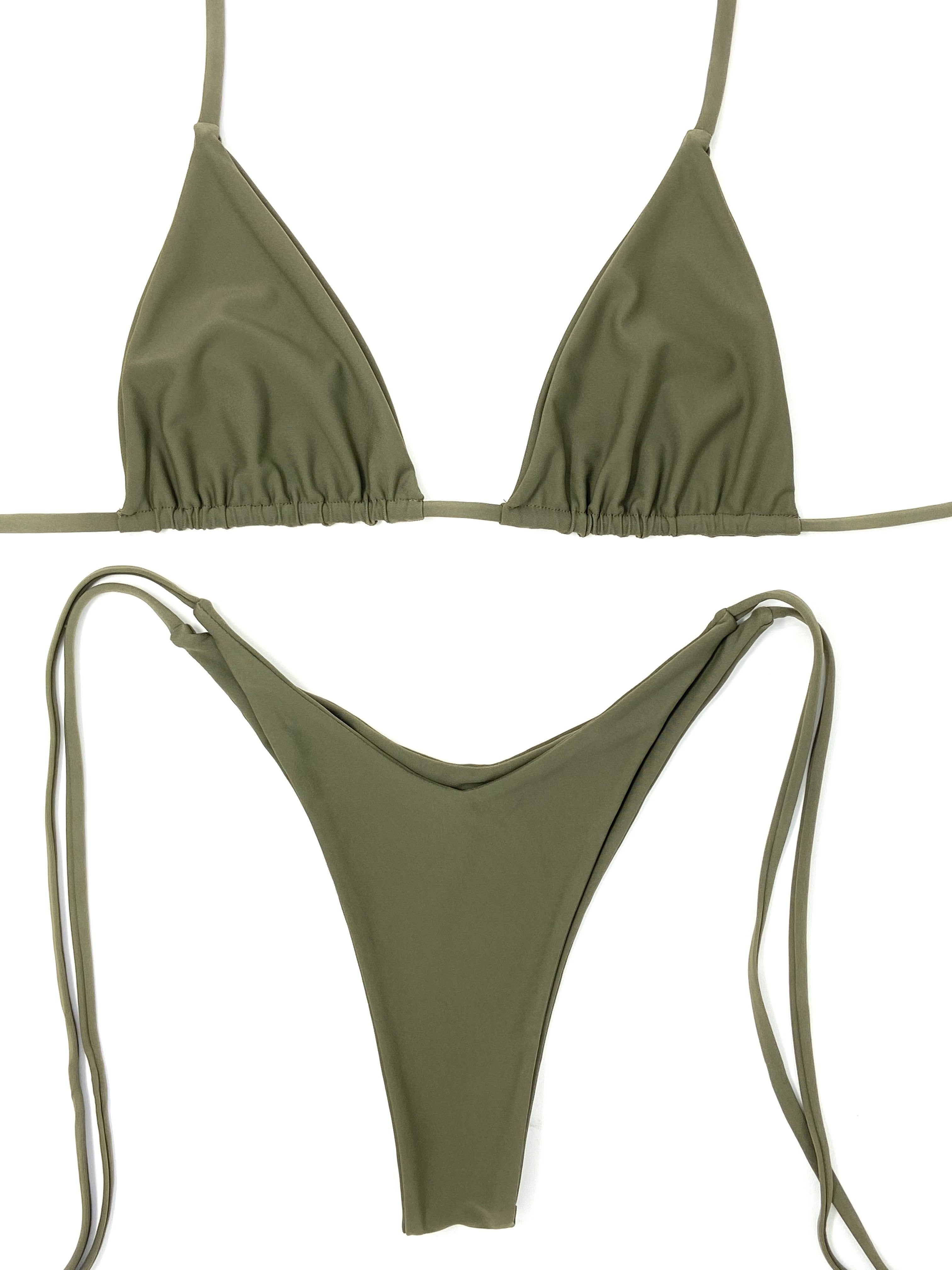 AUTUMN V CUT BOTTOM - SAGE