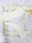 ARISTA CROP TOP- IVORY