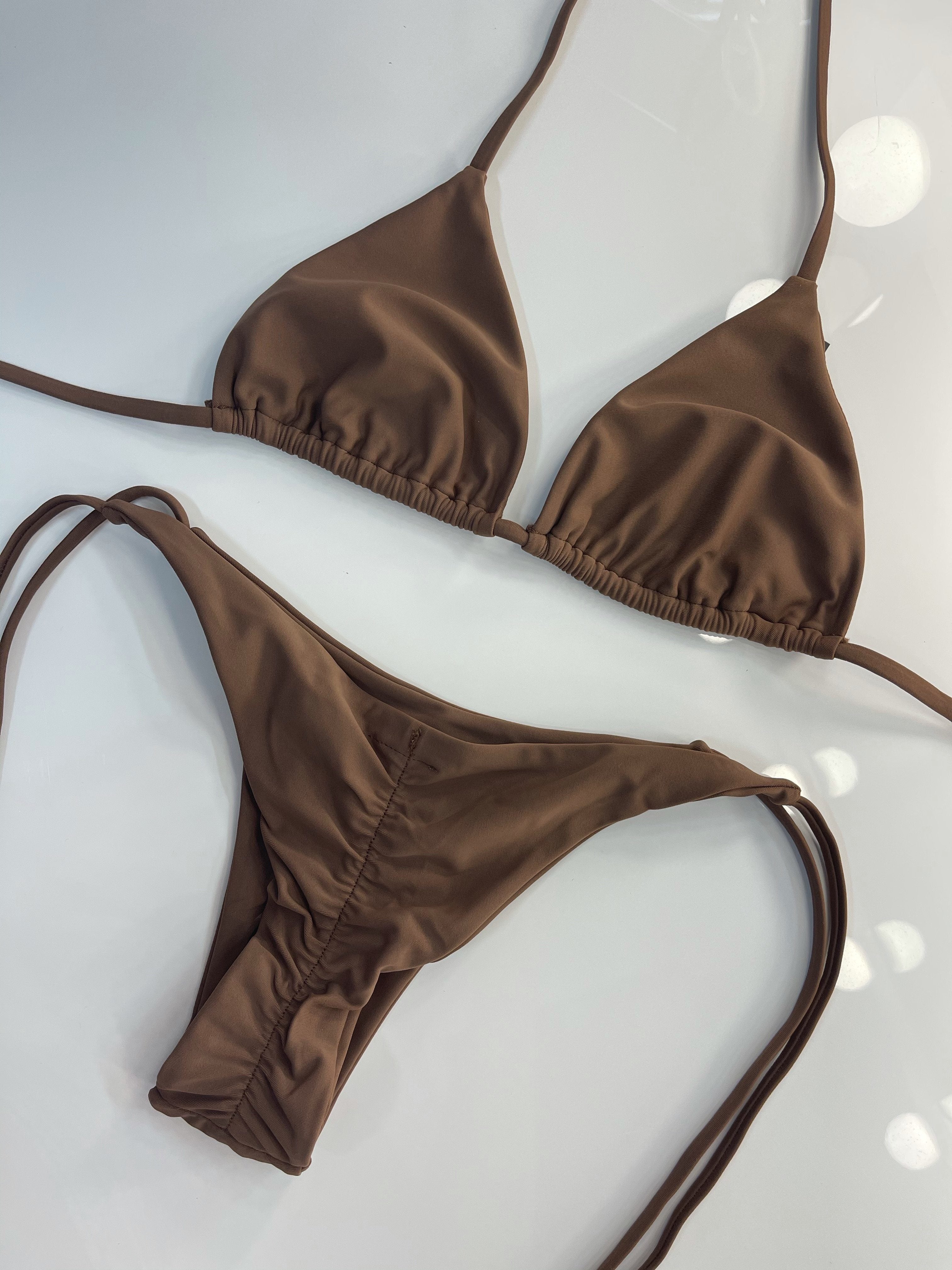 BERRY CHEEKY SCRUNCH BOTTOM- ESPRESSO