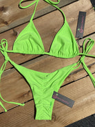 BERRY CHEEKY SCRUNCH BOTTOM - NEON GREEN