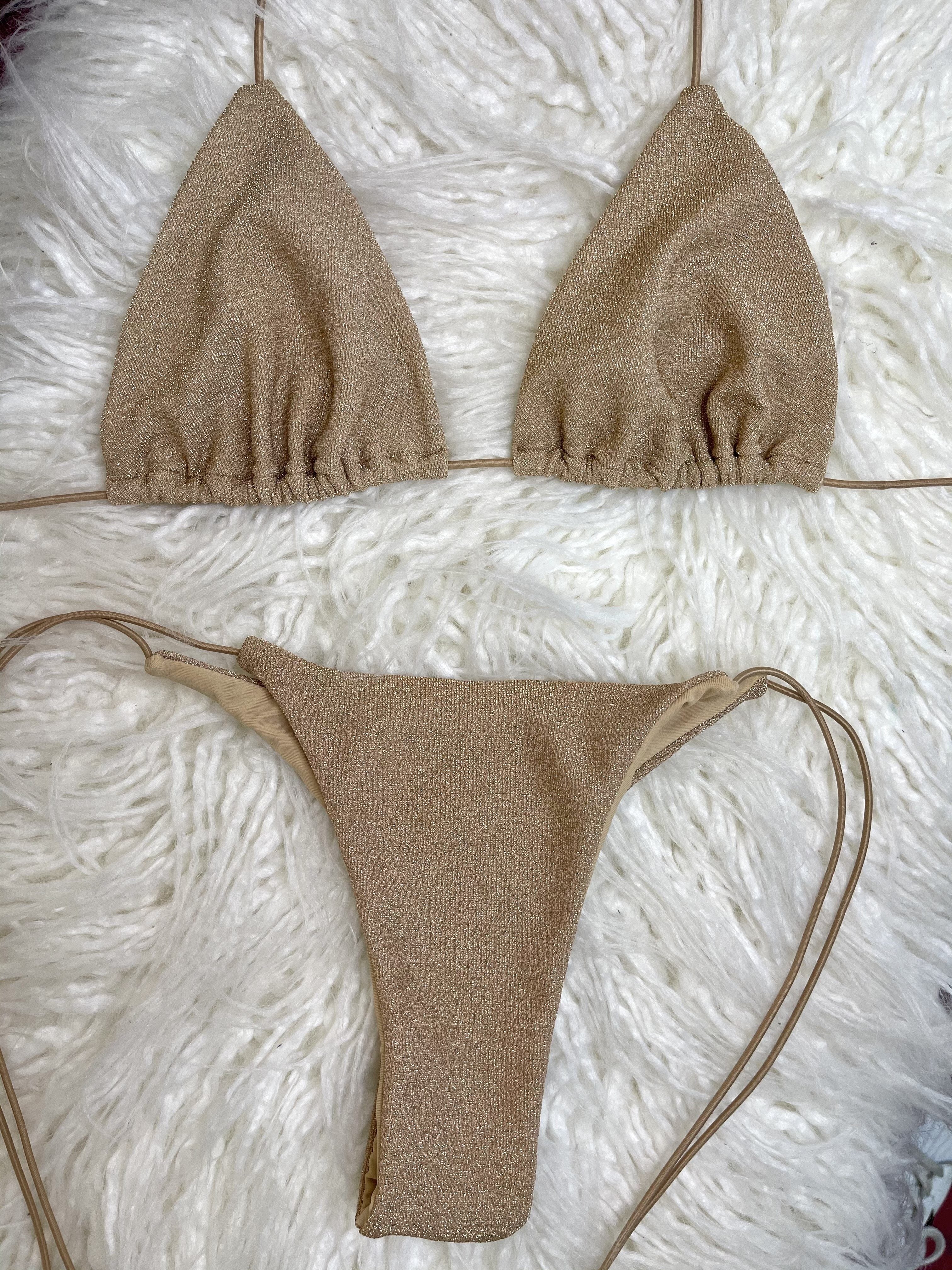 MARIAH MICRO MINIMAL BOTTOM -GOLD