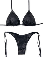 ONYX CHEEKY SCRUNCH BOTTOM -  MATTE SNAKE