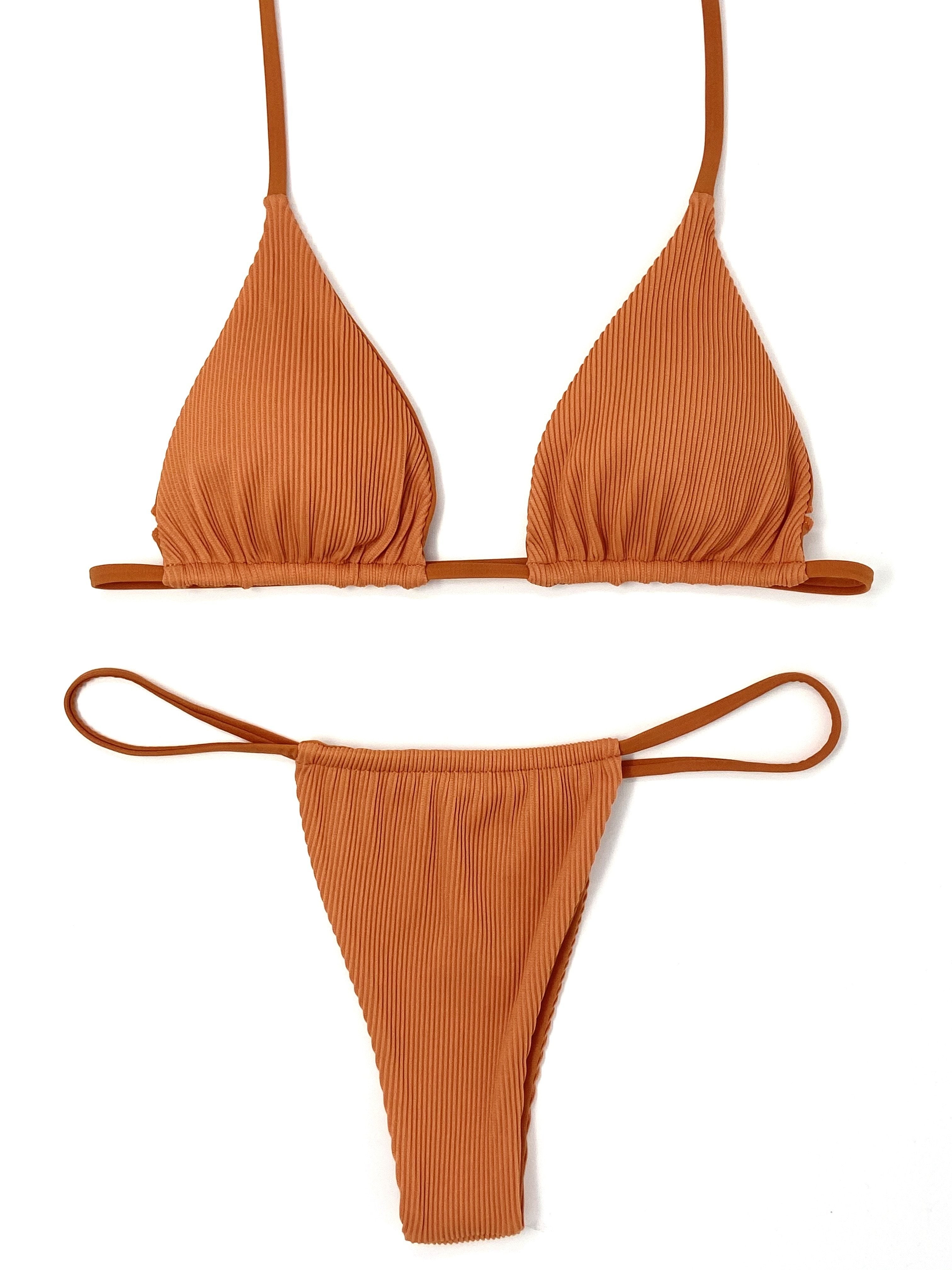 TAN KINI SLIDE BOTTOM - GINGER