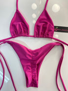 BERRY CHEEKY SCRUNCH BOTTOM - BERRY PINK