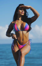 KANDI BRITE BRALETTE TOP - Berry Beachy Swimwear